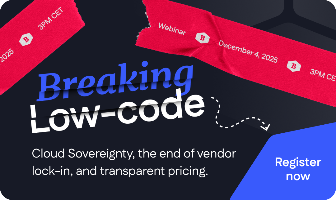 webinar - breaking lowcode